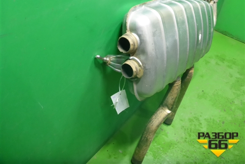 Глушитель задняя часть (4.8л) для Porsche Cayenne с 2010-2017г (Каен)