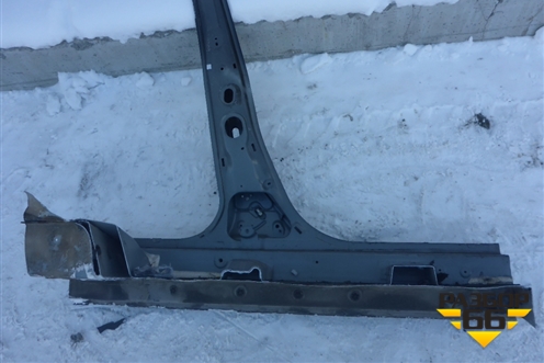 Порог со стойкой левый для Mazda CX 7 с 2006-2012г (СХ7)