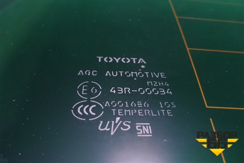 Стекло глухое правое (до 2015) (6271060E50) для Toyota Land Cruiser (200) с 2008г (Ленд Крузер)