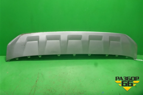 Накладка переднего бампера (4M0807733D) для Audi Q7 c 2015г (Ку 7)