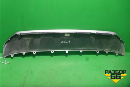 Накладка переднего бампера (4M0807733D) для Audi Q7 c 2015г (Ку 7)