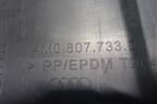 Накладка переднего бампера (4M0807733D) для Audi Q7 c 2015г (Ку 7)