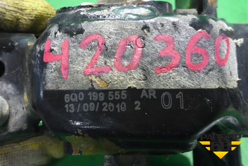 Опора КПП левая ( 1.2л CGP МКПП) (6Q0199555AR) для Seat Ibiza с 2008-2017г (Ибица)