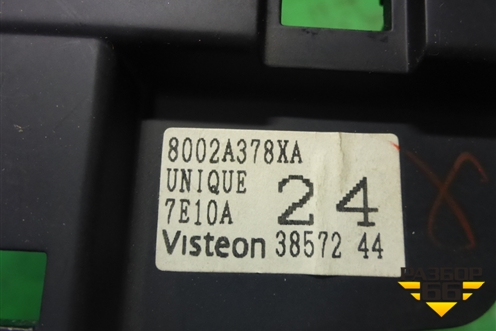 Магнитола (панель управления) (8002A378XA) для Mitsubishi Lancer-X с 2007г (Лансер)