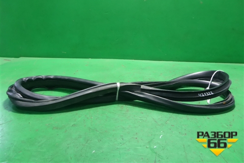 Уплотнитель двери задней левой для Mitsubishi Lancer-X с 2007г (Лансер)