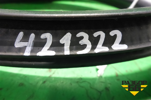 Уплотнитель двери задней левой для Mitsubishi Lancer-X с 2007г (Лансер)