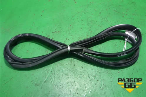 Уплотнитель двери задней левой для Mitsubishi Lancer-X с 2007г (Лансер)