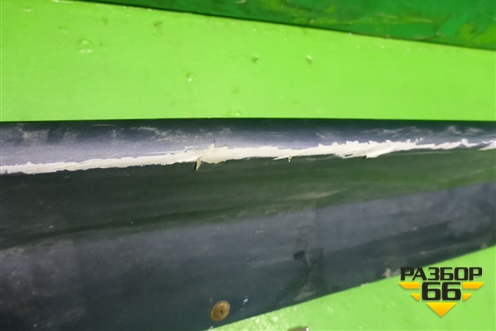 Накладка на порог наружная левая (6512A057) для Mitsubishi Lancer-X с 2007г (Лансер)