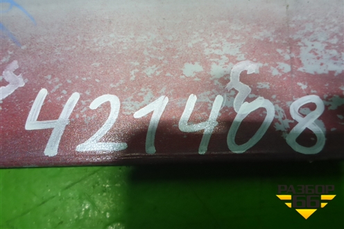 Накладка на порог наружная левая (6512A057) для Mitsubishi Lancer-X с 2007г (Лансер)