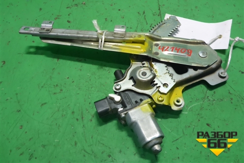 Стеклоподъёмник электрический задний левый для Mitsubishi Lancer-X с 2007г (Лансер)