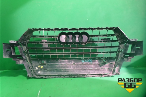 Решетка радиатора (до 2019г под парктроник) (4M0853651F) для Audi Q7 c 2015г (Ку 7)