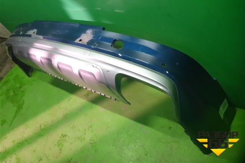 Бампер задний нижняя часть (до 2019г под парктроник) (4M0807527B) для Audi Q7 c 2015г (Ку 7)