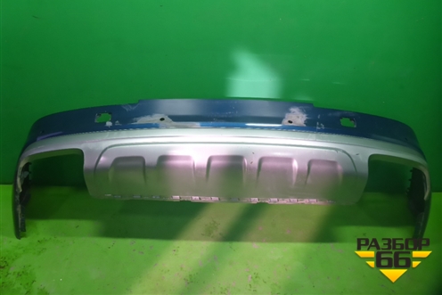 Бампер задний нижняя часть (до 2019г под парктроник) (4M0807527B) для Audi Q7 c 2015г (Ку 7)