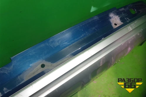 Бампер задний нижняя часть (до 2019г под парктроник) (4M0807527B) для Audi Q7 c 2015г (Ку 7)