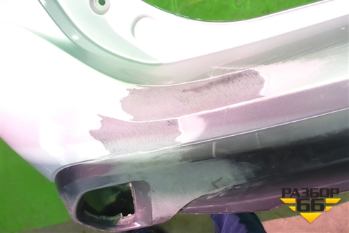 Бампер задний (после 2015г до 2018г под накладку) (6410C798ZZ) для Mitsubishi Outlander с 2012-2024г (Аутлендер)