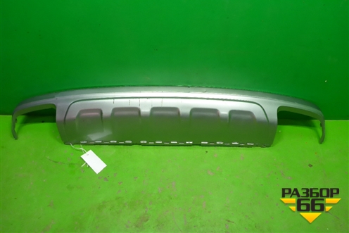 Юбка заднего бампера (4M0807521) для Audi Q7 c 2015г (Ку 7)