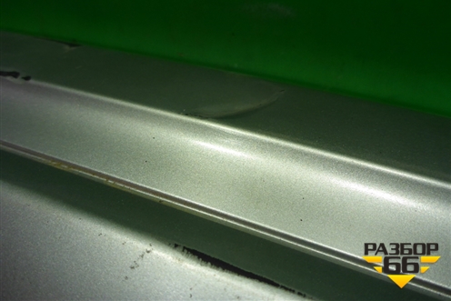 Юбка заднего бампера (4M0807521) для Audi Q7 c 2015г (Ку 7)