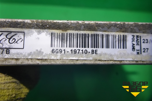 Радиатор кондиционера (6G9119710BE) для Land Rover Freelander 2 с 2007г (Фрилендер)