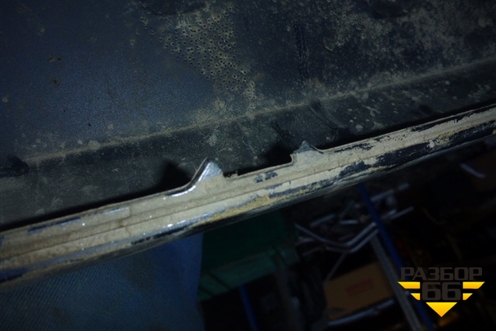 Юбка переднего бампера (после 2009г) для Honda CR-V(RE) с 2006-2012г (ЦРВ СРВ)