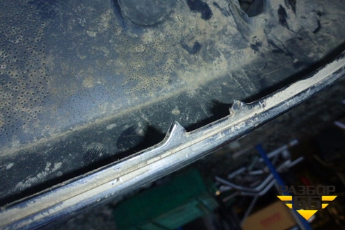 Юбка переднего бампера (после 2009г) для Honda CR-V(RE) с 2006-2012г (ЦРВ СРВ)