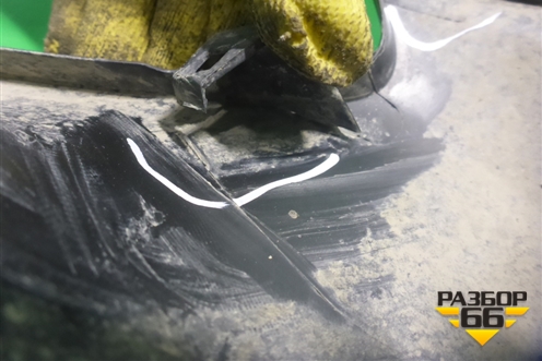 Юбка заднего бампера (5210848010) для Lexus RX 350 c 2015г (РХ)