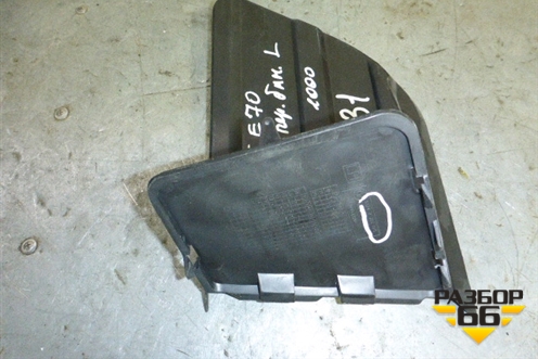 Решетка в передний бампер левая (новая) (51747222875) для BMW X5 E70 с 2007-2013г (Х5 Е70)