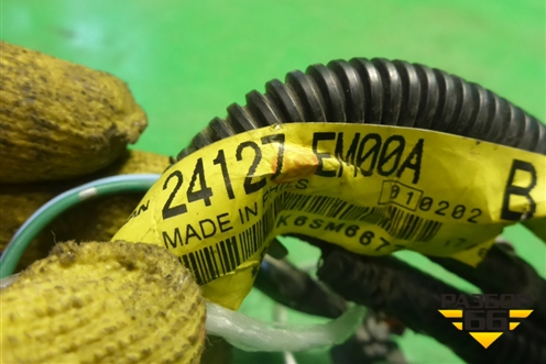 Проводка двери задней левой (24127EM00A) для Nissan Tiida (C11X) с 2004-2013г (Тиида)