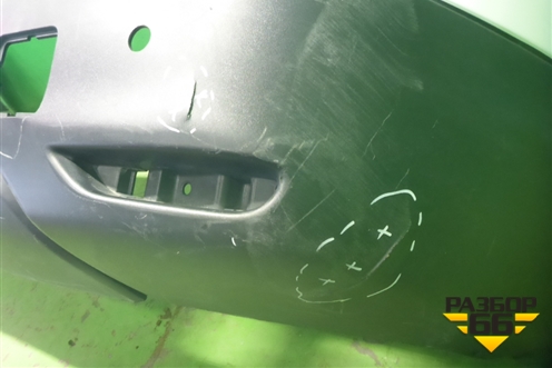 Бампер задний (до 2017г под парктроник) (85022BP70H) для Nissan Qashqai (J11E) с 2013г (Кашкай)