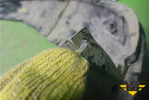 Юбка переднего бампера (под парктроник) (51117294481) для BMW X5 F15 с 2013г (Х5 Ф15)