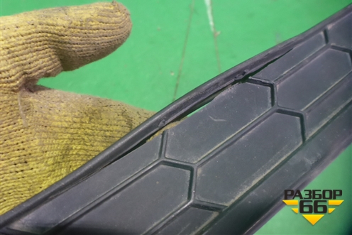 Накладка заднего бампера (565807423) для Skoda Kodiaq с 2017г (Кодиак)