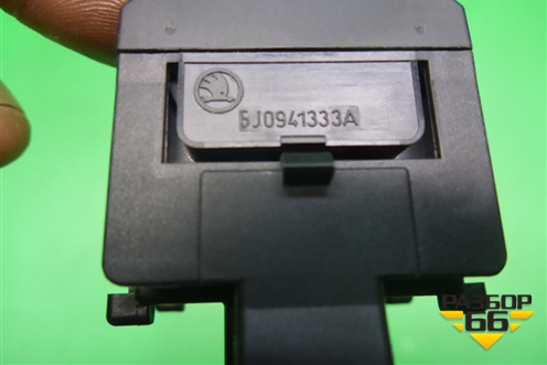 Переключатель корректора фар (5J0941333A) для Skoda Fabia с 2007-2014г (Фабия)