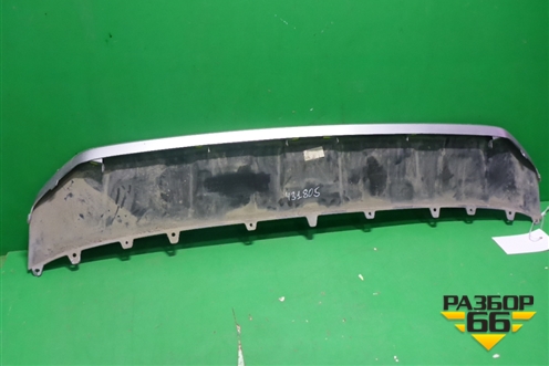 Накладка переднего бампера (4M0807733D) для Audi Q7 c 2015г (Ку 7)