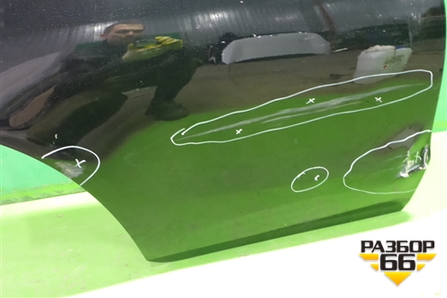 Дверь задняя правая (A2537300405) для Mercedes Benz GLC-Klass X253  с 2015г (ГЛЦ)