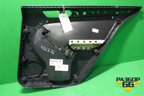 Обшивка двери задней левой под электрику (5C6867211C) для Volkswagen Jetta с 2010-2019г (Джетта)