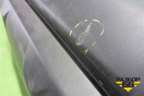 Бампер задний (до 2017г под парктроник) (85022BP70H) для Nissan Qashqai (J11E) с 2013г (Кашкай)