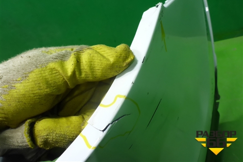 Бампер задний (до 2017г под парктроник) (85022BP70H) для Nissan Qashqai (J11E) с 2013г (Кашкай)