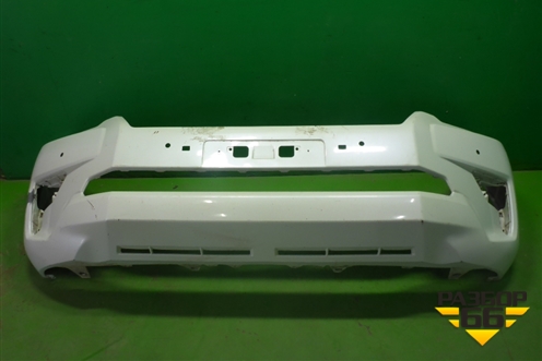 Бампер передний (после 2017г под парктроник и омыватели) (5211960N4) для Toyota Land Cruiser Prado(150) с 2009г (Ленд Крузер Прадо)