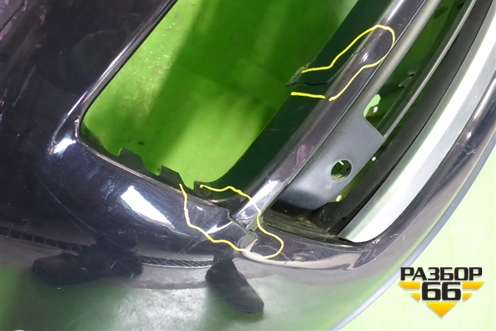 Бампер передний (до 2018г под парктроник и омыватели) (CK5217F003AA) для Land Rover Range Rover 4 с 2013-2022г (Вог)