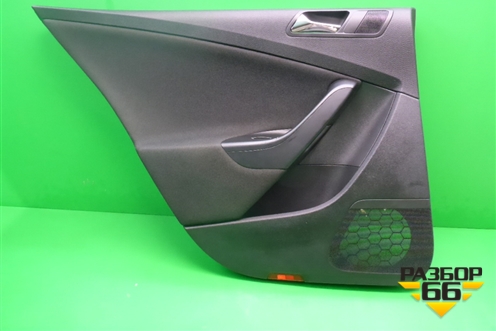 Обшивка двери задней левой под электрику (седан) для Volkswagen Passat (B6) с 2005-2010г (Пассат Б6)