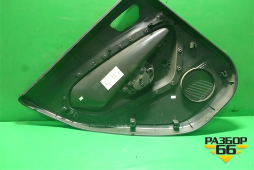 Обшивка двери задней правой под механику (седан) (SD0526151371X) для Ford Fiesta с 2008-2015г (Фиеста 6)