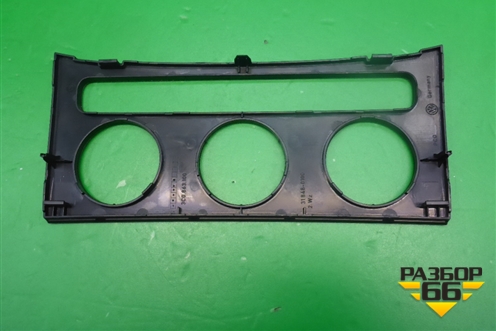 Накладка на торпедо (на климат) (3C0863100) для Volkswagen Passat (B6) с 2005-2010г (Пассат Б6)