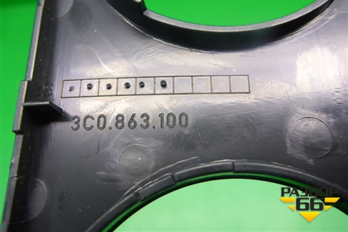 Накладка на торпедо (на климат) (3C0863100) для Volkswagen Passat (B6) с 2005-2010г (Пассат Б6)
