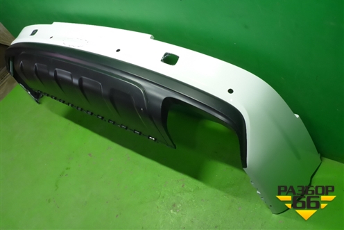 Бампер задний нижняя часть (до 2019г под парктроник) (4M0807527B) для Audi Q7 c 2015г (Ку 7)