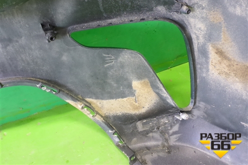 Бампер задний (до 2020г седан) (86611H0000) для Kia Rio с 2017г (Рио 4)