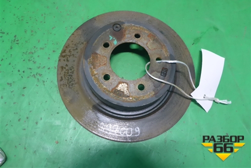 Диск тормозной задний для Mitsubishi Outlander XL с 2006-2012г (Аутлендер ХЛ)