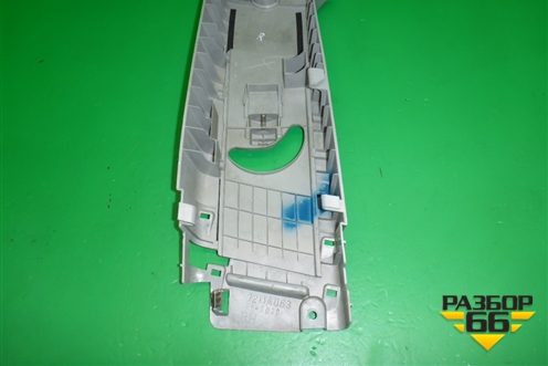 Обшивка стойки центральная верхняя правая (7211A063) для Mitsubishi Lancer-X с 2007г (Лансер)