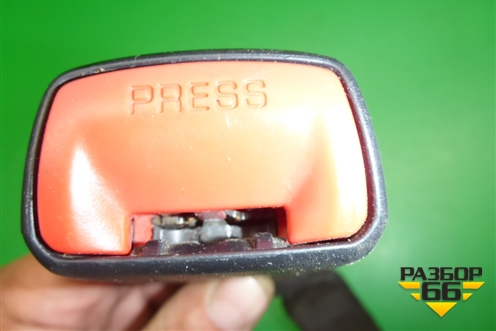 Замок ремня безопасности задний для Mitsubishi Lancer-X с 2007г (Лансер)