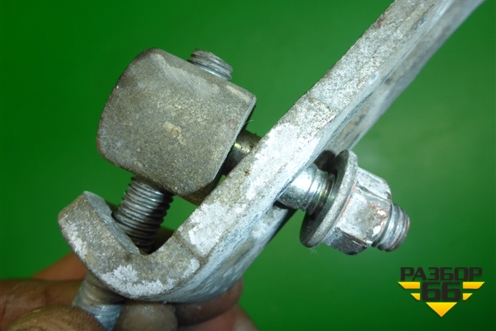 Кронштейн генератора (планка натяжителя) для Mitsubishi Lancer-X с 2007г (Лансер)