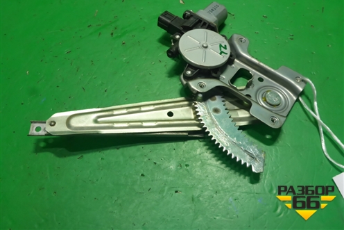 Стеклоподъёмник электрический задний левый для Mitsubishi Lancer-X с 2007г (Лансер)