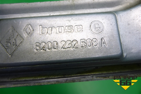 Стеклоподъёмник электрический задний левый (8200232508) для Renault Clio с 1998-2002г (Клио)